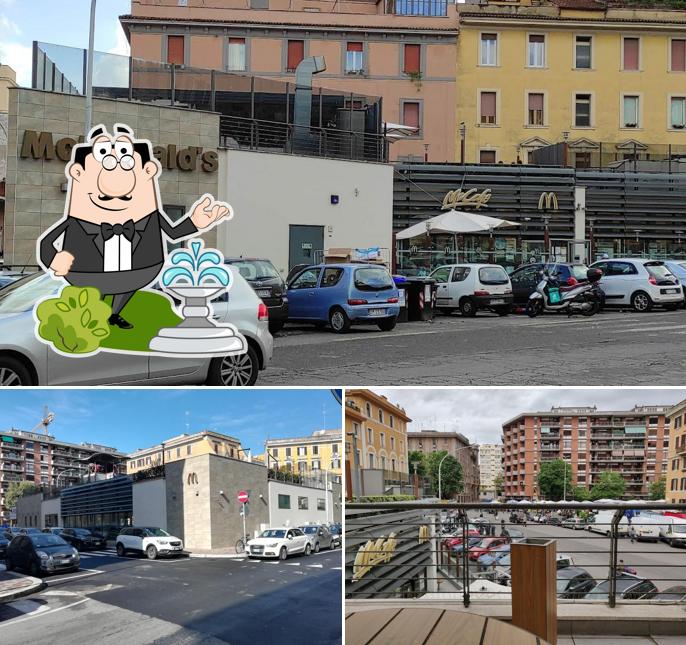 Guarda gli esterni di McDonald's Roma Trastevere