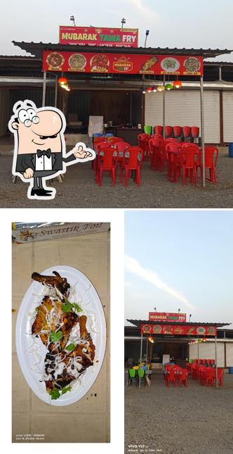 The interior of Mubarak Tawa Fry