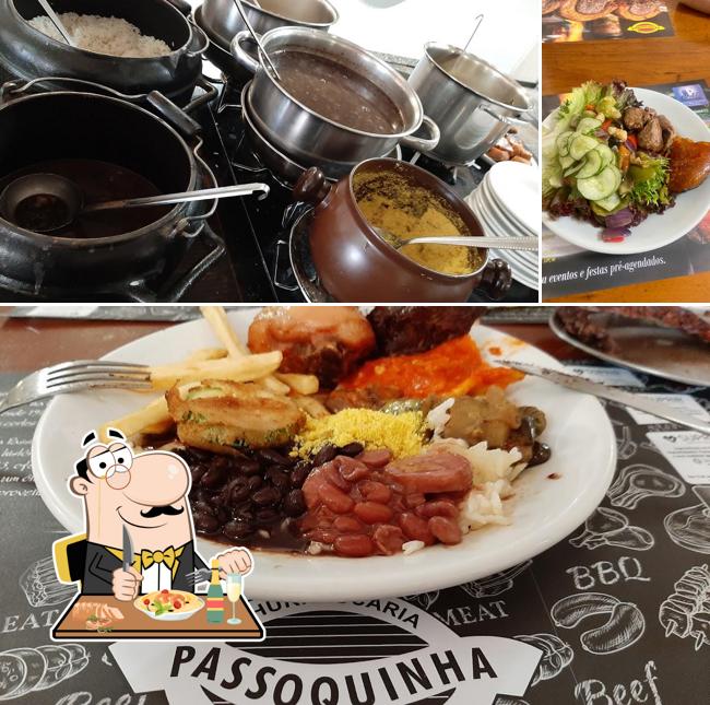 Comida em Restaurante e Churrascaria Passoquinha