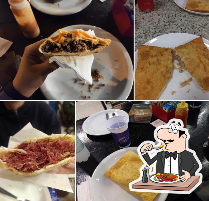 Platos en Bangalô dos Pastéis