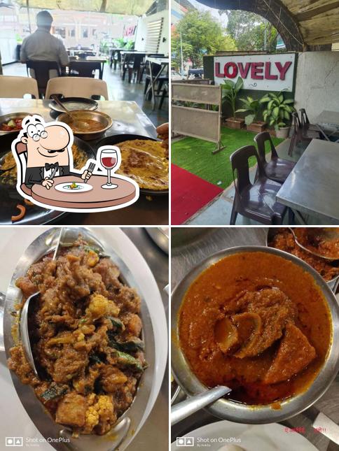 Food at Lovely Restaurant