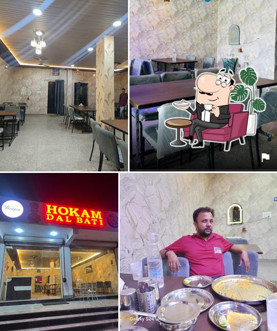 The interior of Hokam Dal Bati