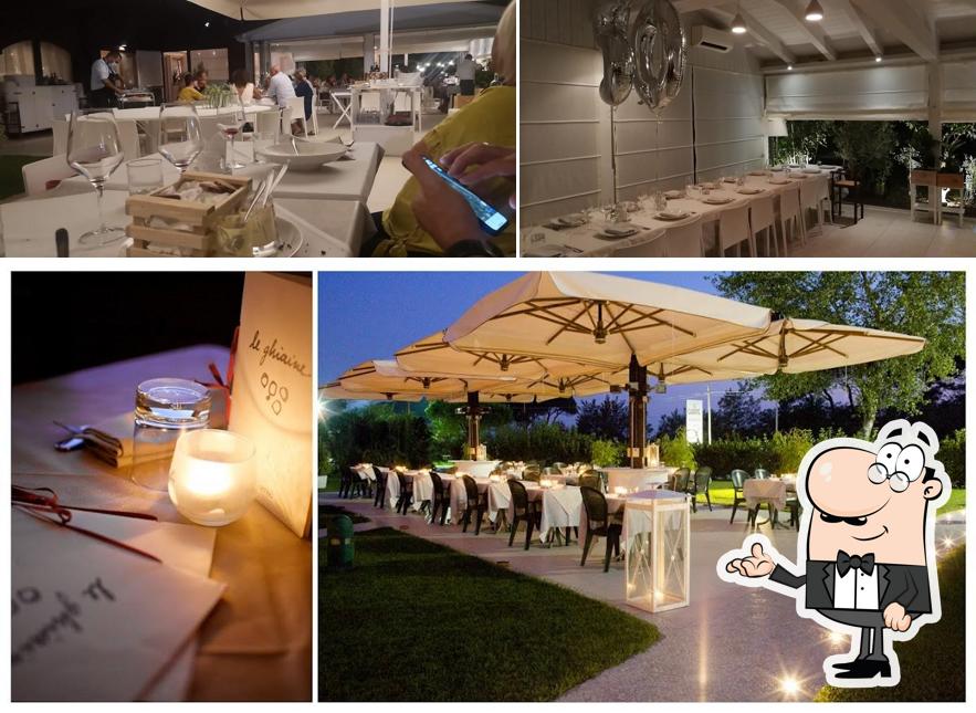 Gli interni di Le Ghiaine