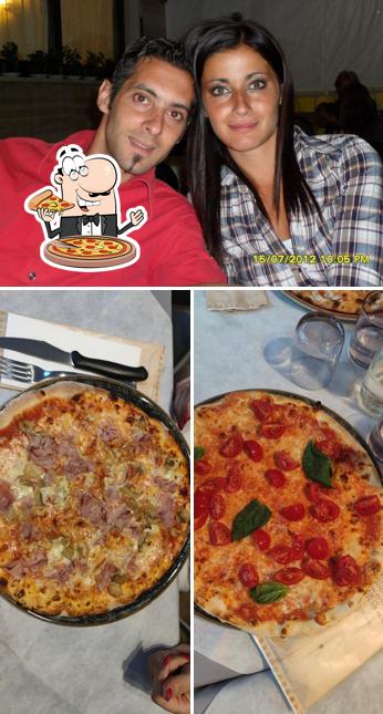 Prenditi tra le molte varianti di pizza