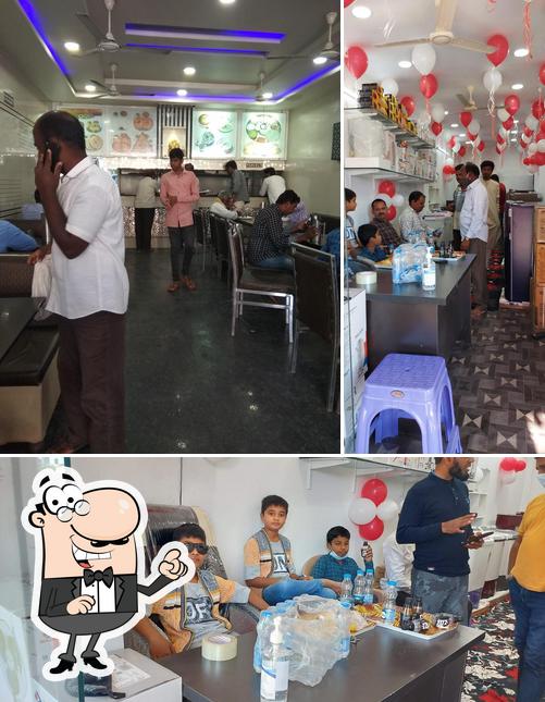 The interior of Sri Darshini Veg Tiffins & Meals