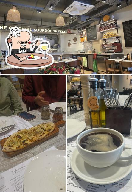 Among various things one can find food and interior at Si Nonna's - The Original Sourdough Pizza Koramangala Bengaluru