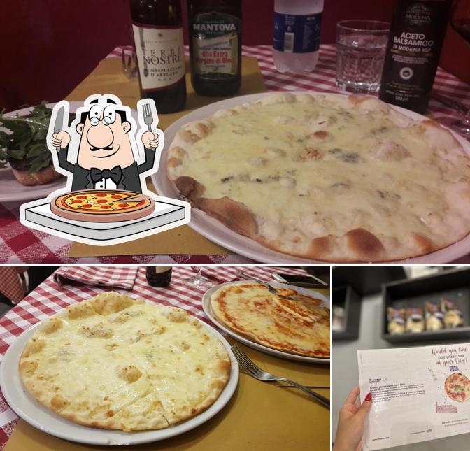 Scegli tra le svariate varianti di pizza