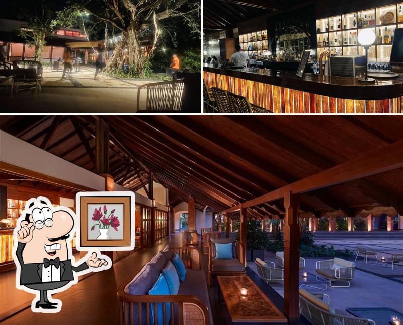 Check out how Courtyard Bar at Alila Diwa Goa looks inside