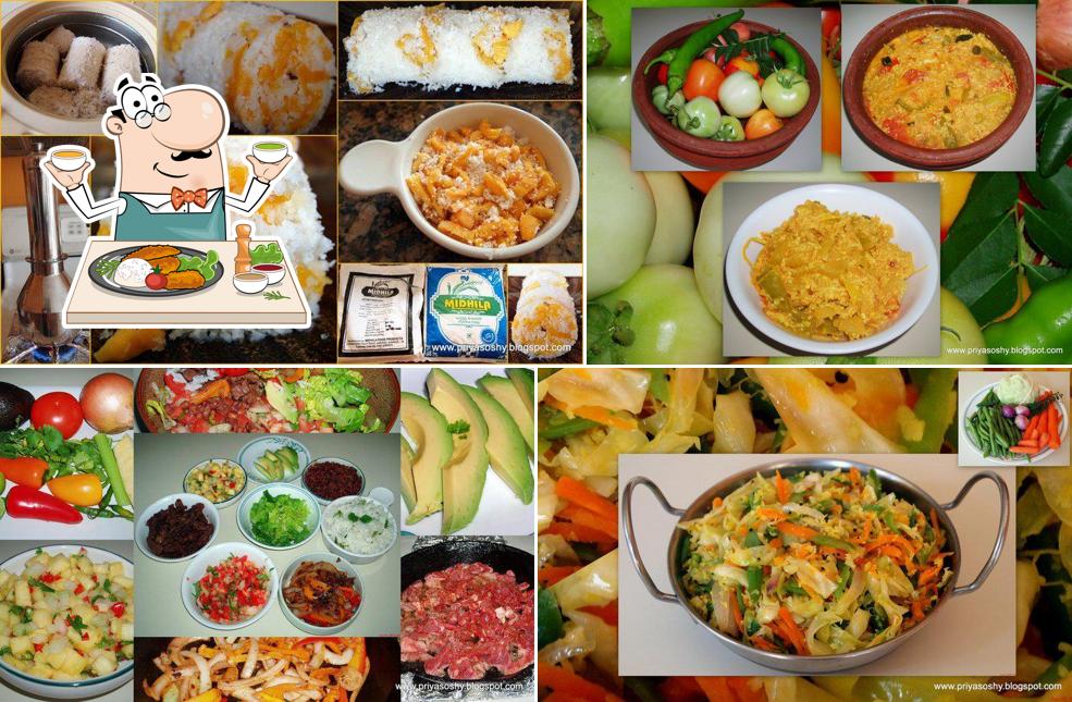 Food at Meenakshi Bhavan