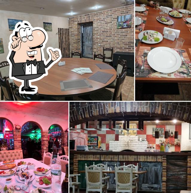 Installez-vous à l'une des tables de Soprano