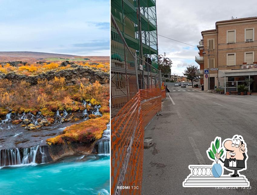 Gli esterni di Bar della Stazione