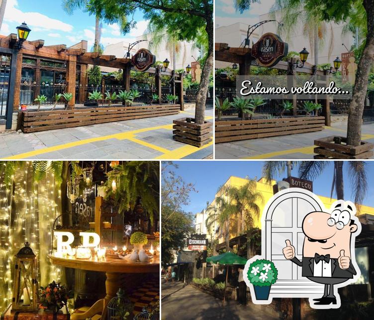 a área exterior é uma característica importante do Boteco do Joaquim