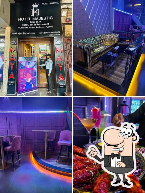 The interior of Maya - Lounge and Bar