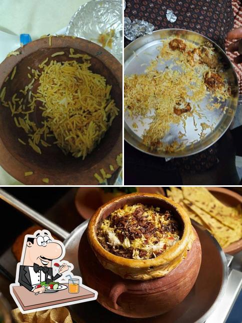 Food at Naidu Gari Kunda Biryani - Vijayawada