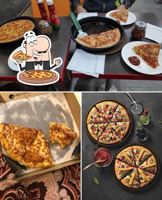 Try out pizza at Pizza Hut Huda Market, Gurugram