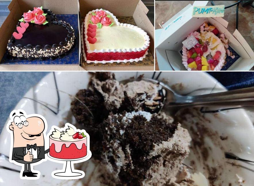 Red velvet cake at Souffle Cake Shop Badlapur Railway Station West