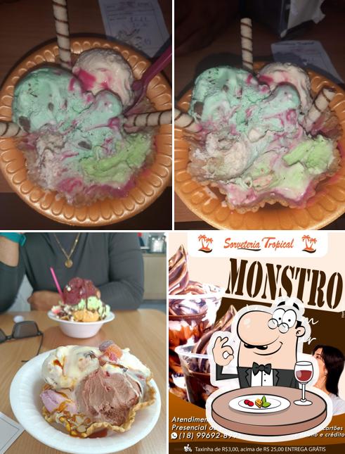 Platos en Sorveteria Tropical