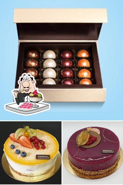 KölliBeck serve un'ampia gamma di dolci