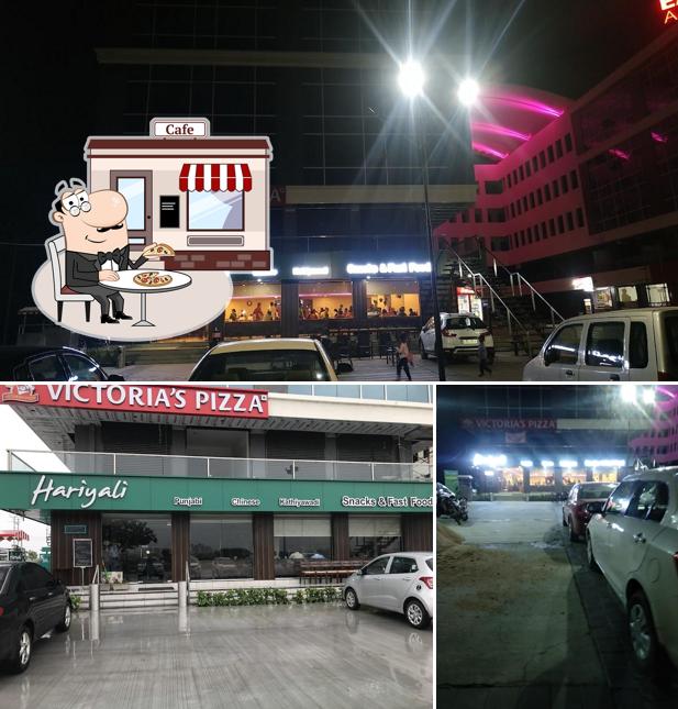 The exterior of Hariyali Restaurant Vadodra Gujrat NH48