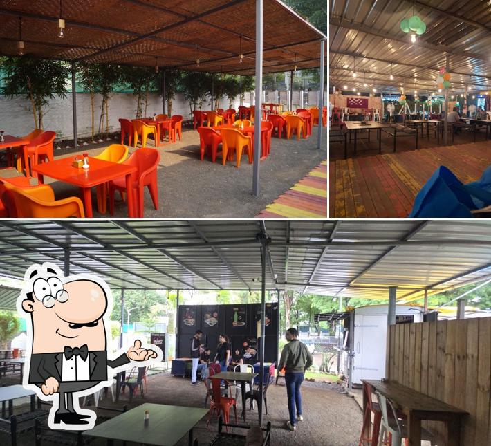 The interior of Hunger N Thirst