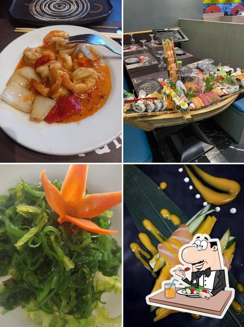 Cibo al Ristorante Sole Cinese Giapponese