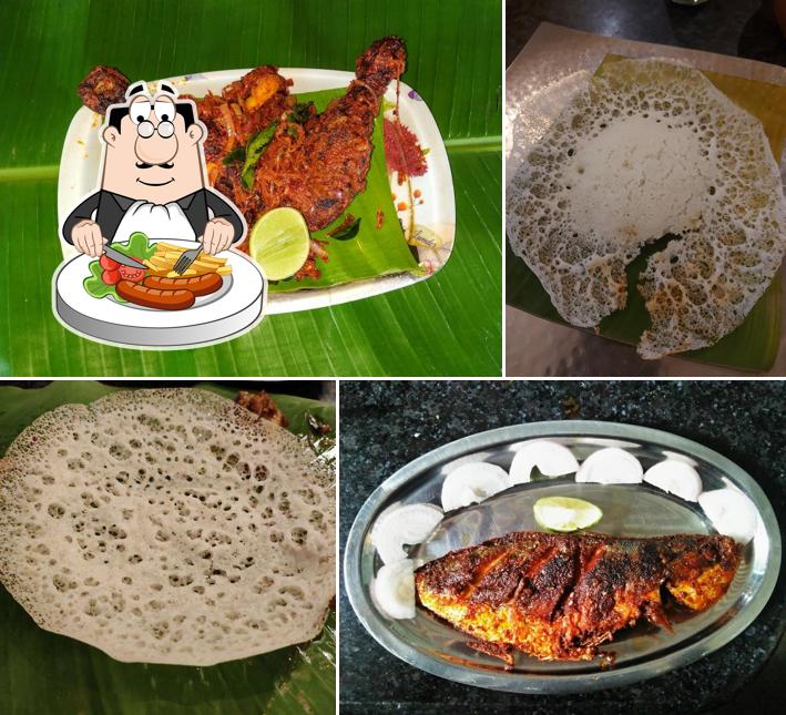 Baby back ribs at ALLEPPEES Kerala Restaurant