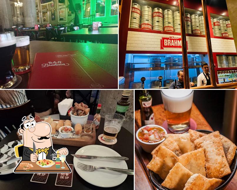 Platos en Bar Brahma