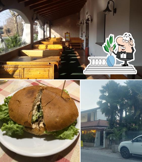 Goditi la vista dall'area esterna di Da Boscarol