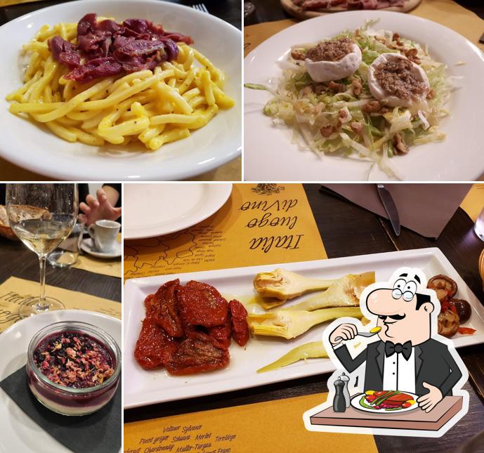 Platti al Osteria Cantinafrasca