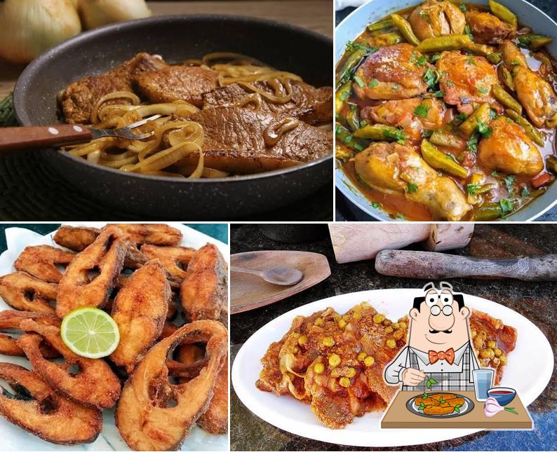 Asas de frango em Restaurante come come