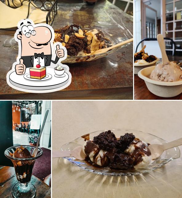 Richy Rich provides a range of sweet dishes