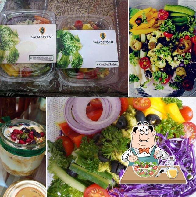 Greek salad at Salads Point