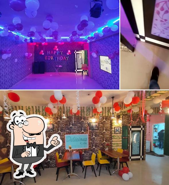 The interior of Delicious Cafe & Restaurant