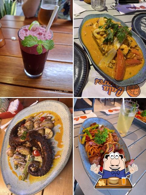 Mousse de chocolate em Calamares Cevicheria Restobar