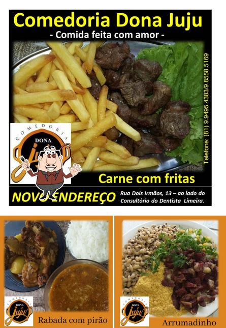 Comida em Comedoria Dona Juju