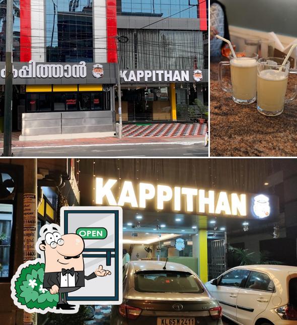 Among various things one can find exterior and beverage at Kappithan Restaurant