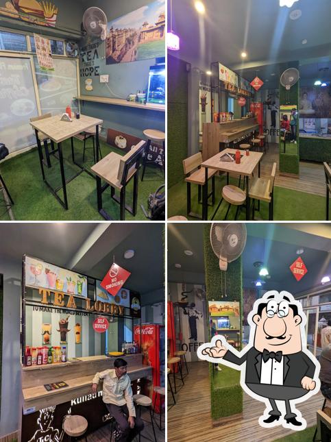 The interior of TEA LOBBY CAFE (T L C )