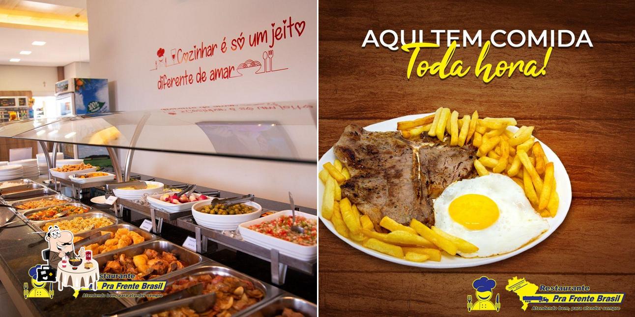 Comida em Restaurante e Lanchonete Pra Frente Brasil