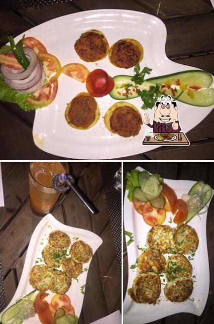 Order meat meals at SkyGrill-Glades Hotel