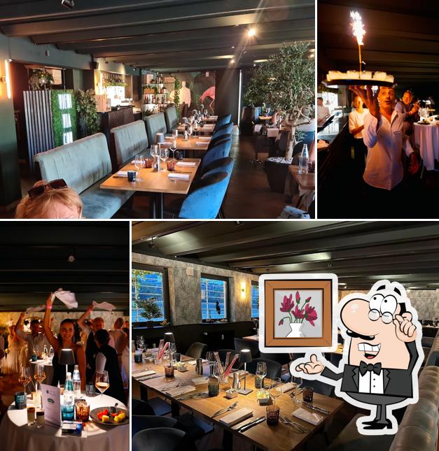 Siediti a un tavolo di Restaurant Portofino Basel