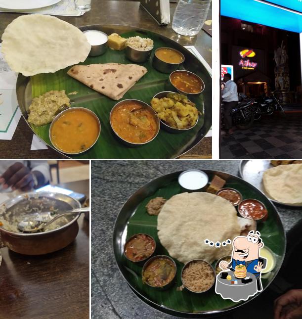 Food at Aahar Fine Dining