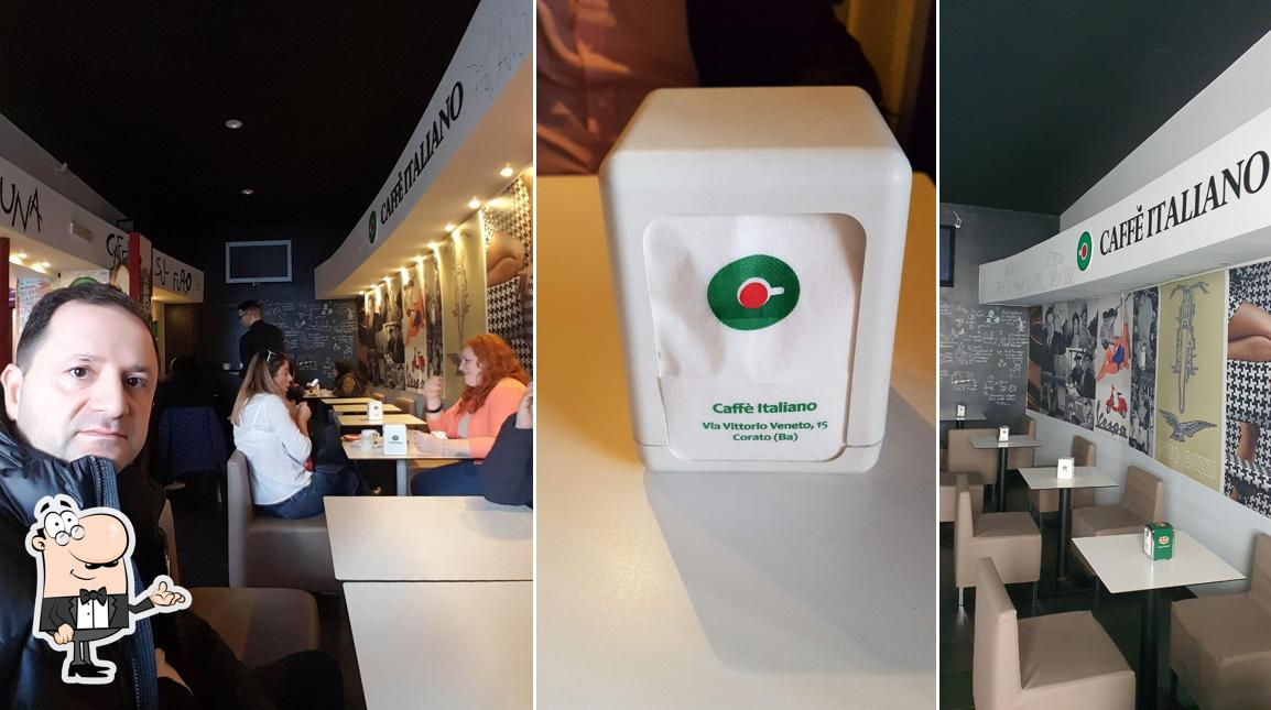 Siediti a un tavolo di Caffè Italiano