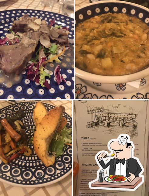 Platti al Ristorante Hostaria Il Desco