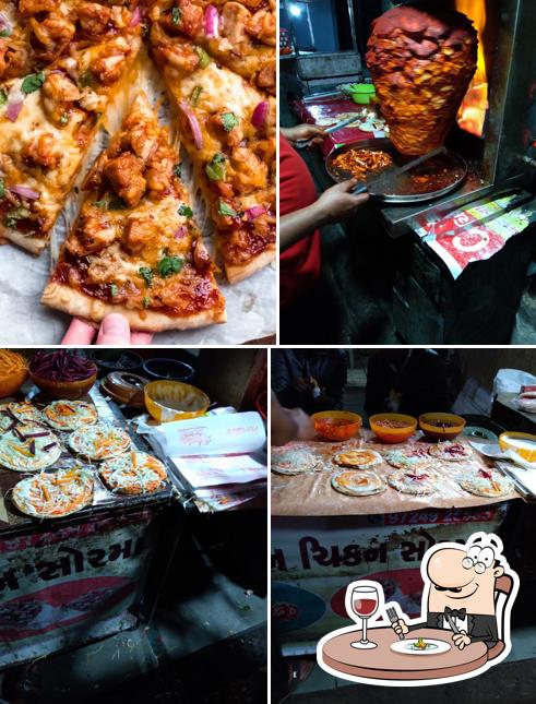 Food at H.F.C. ARBIYN SHAWRMA