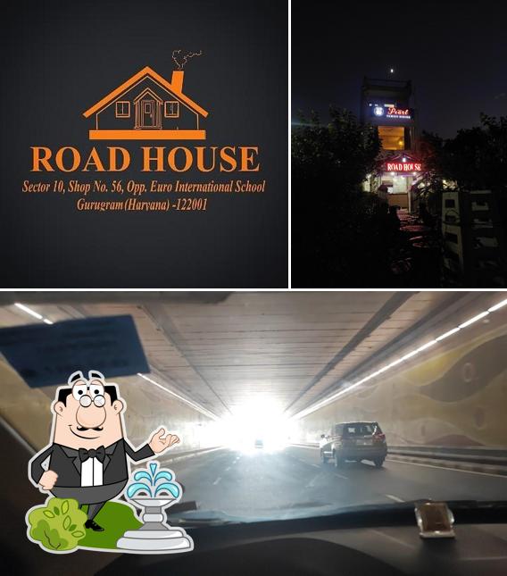 The exterior of Road House, Sector 10