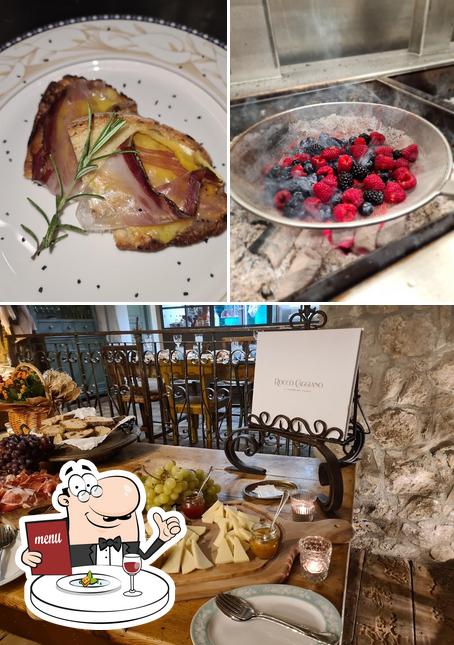 Platti al Rocco Caggiano il sapore del fuoco