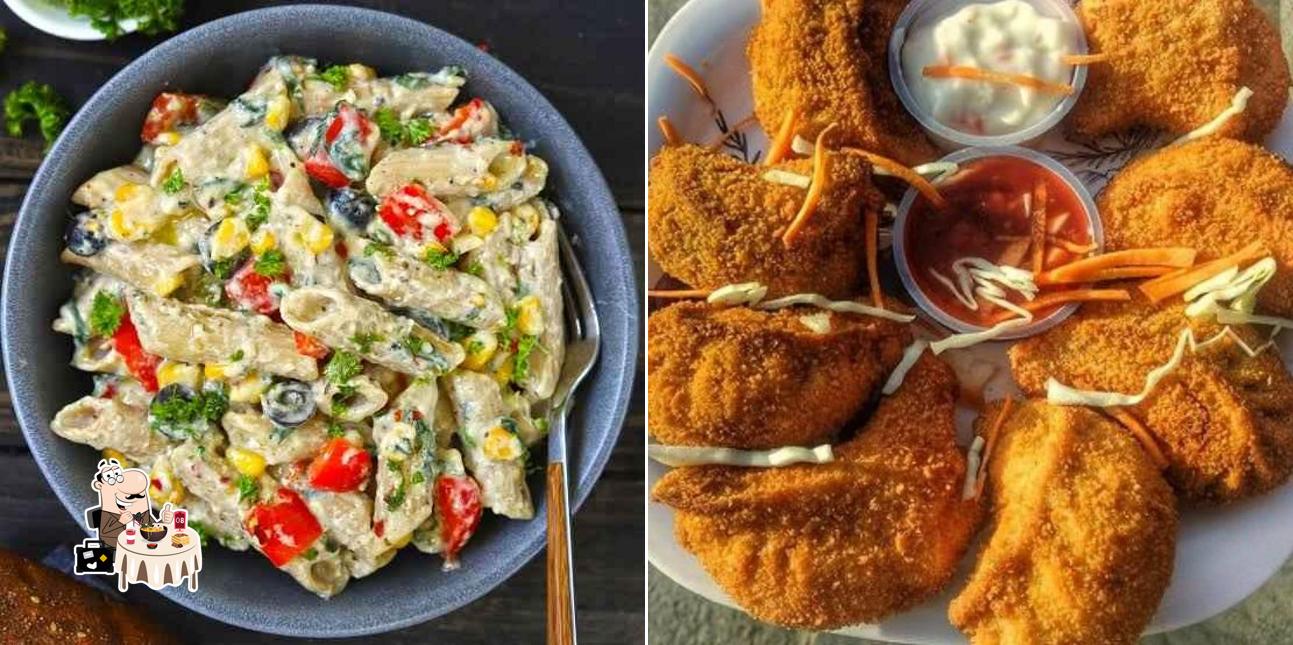 Food at The Momo's Café