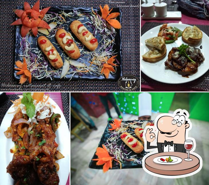 Food at Hideaway Restaurant & Cafe ,Rourkela