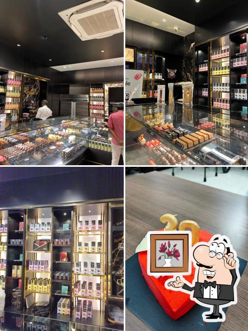 The interior of Amote Patisserie and Chocolates