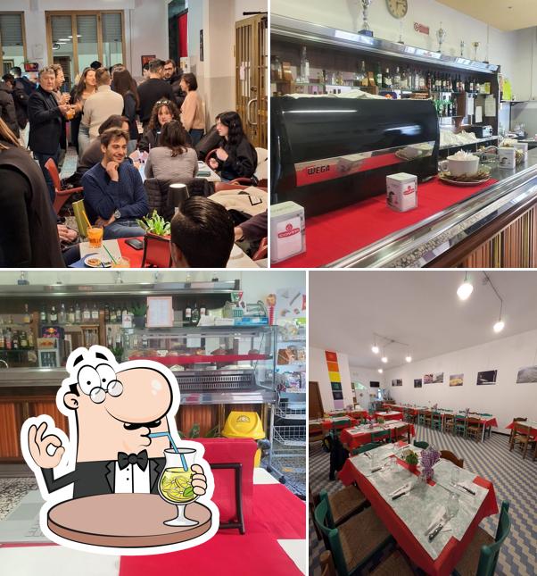 La immagine di bevanda e interni da Circolo Arci Gramsci Bar Pizzeria Spazi Ricreativi